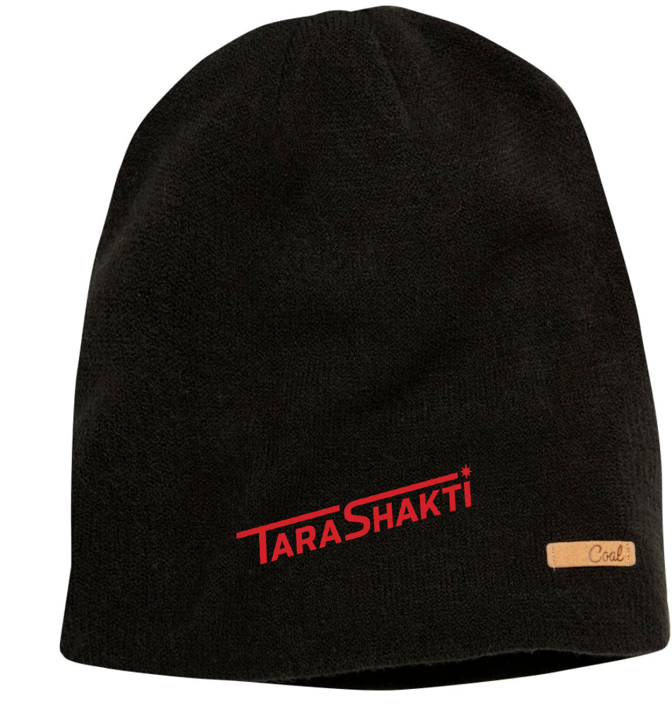 Black Slouchy Beanie (7128130748600)