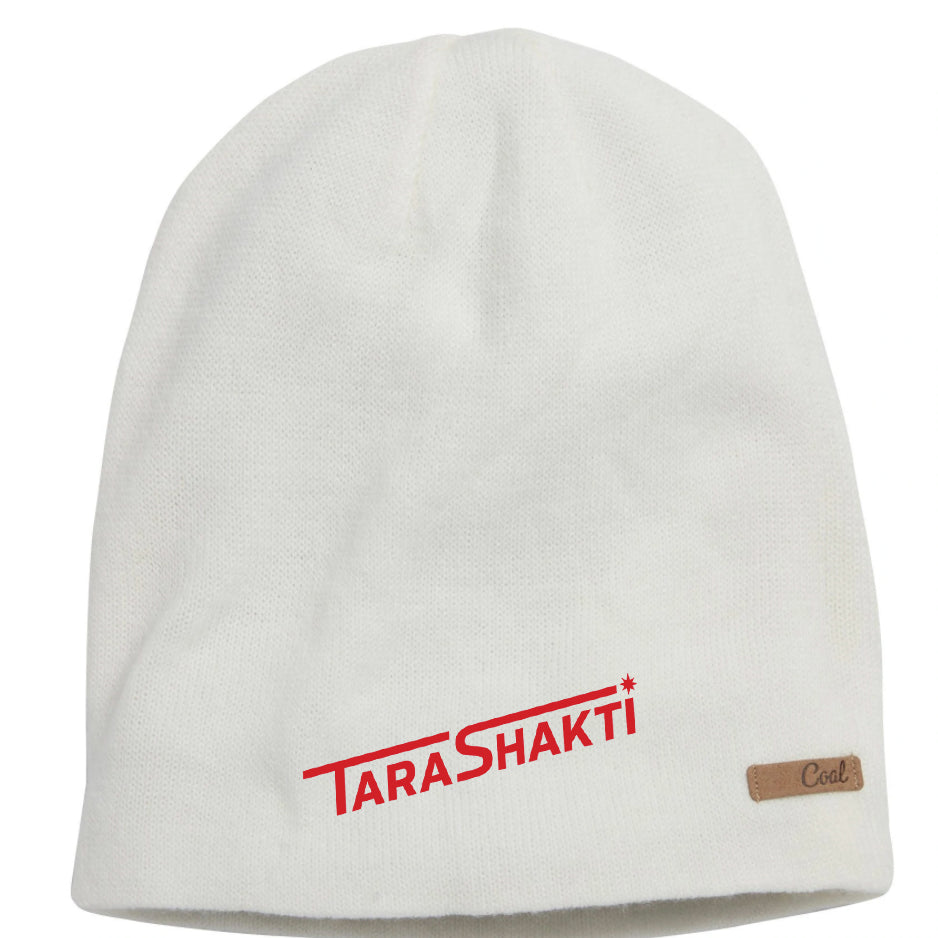 Creme Slouchy Beanie (7128134746296)